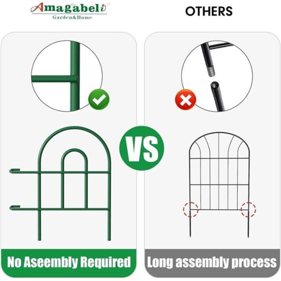 Garden & Home 35Panels 18in(H)×50ft(L) Decorative Garden Fences and Borders - Picture 4 of 7